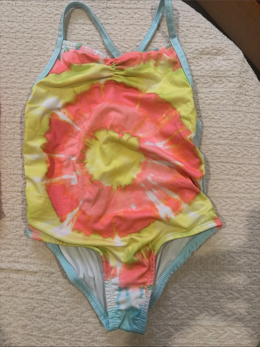 Set of 3 Girls' One-Piece Swimsuits size 7